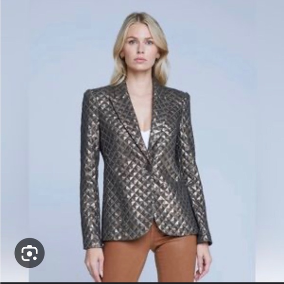 L’AGENCE sequin blazer - Picture 4 of 10